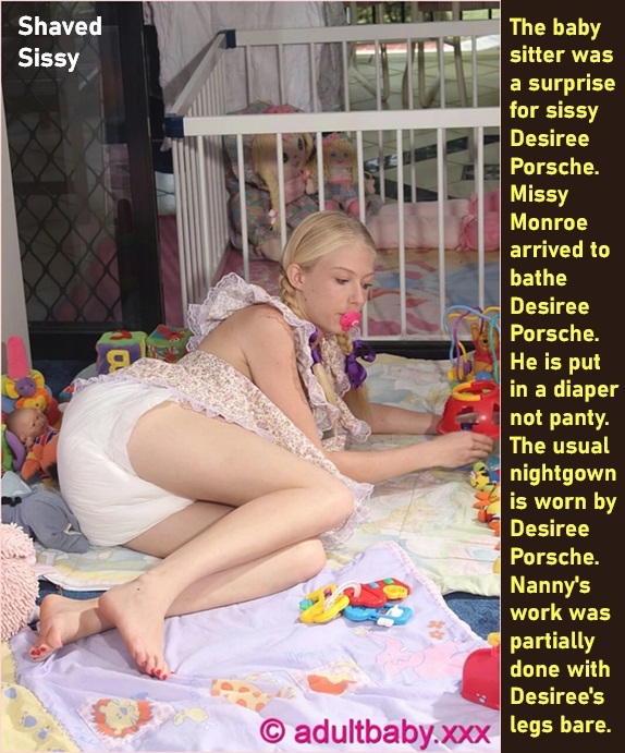 Double Dose - New cappies for Shamrock and Desiree Porsche., Sissy,Sissybaby,Nurse,Nappy, Adult Babies,Feminization,Identity Swap,Sissy Fashion