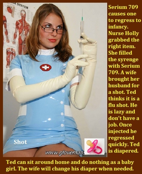 Nurse and Sissy - Some nurses are stern and others are kinky. All of them love a sissy!, Nurse,Patient,Sissy,Diaper,Humiliate, Adult Babies,Feminization,Identity Swap,Sissy Fashion