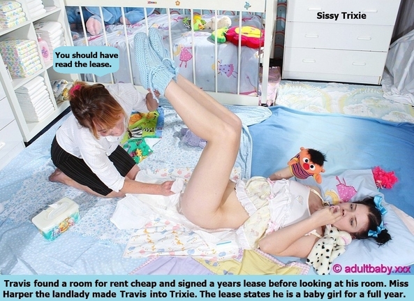 DIAPER TIME - Any time is a good time to be put in a diaper. Force may be used if needed., Sissybaby,Diaper,Dominate,Submissive, Adult Babies,Feminization,Sissy Fashion,Identity Swap