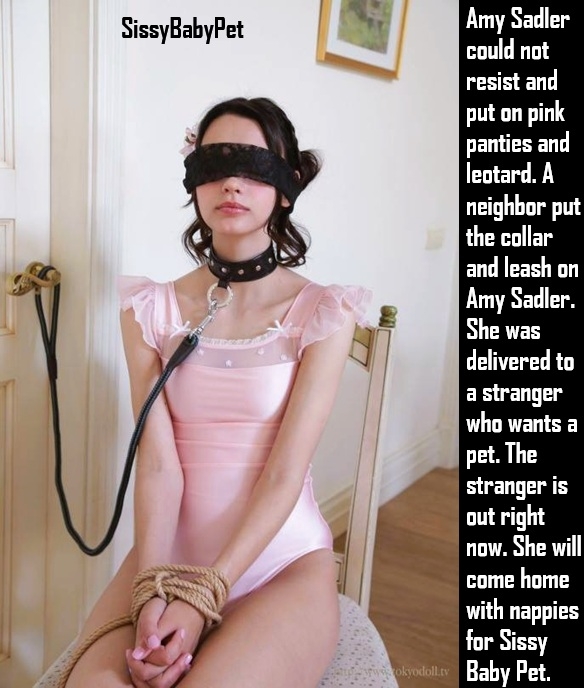 Amy Sadler - Amy Sadler lives in the UK and loves cloth nappies and frilly plastic panties. She is called SissyBabyPet., Cloth Nappy,Frilly Baby Panties,Submissive,Leotard, Adult Babies,Feminization,Identity Swap,Sissy Fashion