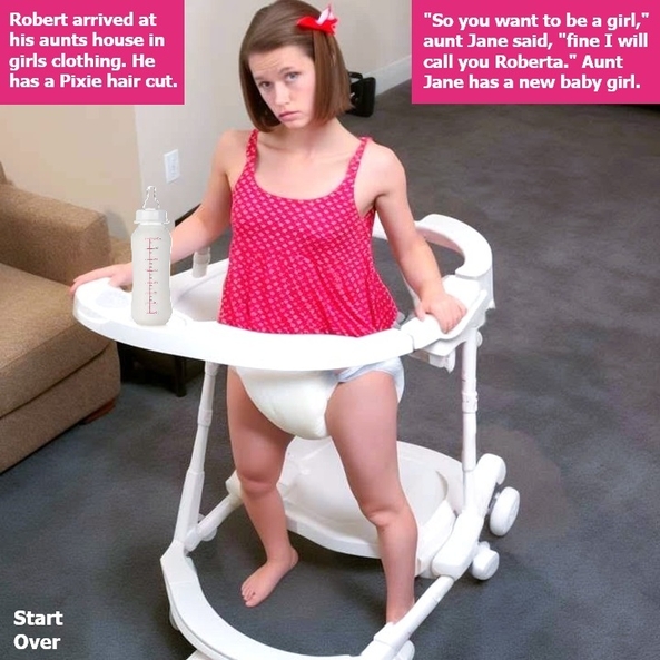 HAPPY VALENTINE'S DAY - I am posting a few cappies along with my Valentine's Day greeting., Aunt,Lesbian,Wife,Sissybaby, Adult Babies,Feminization,Identity Swap,Sissy Fashion