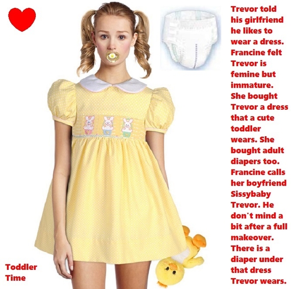 Cute Baby Girls 3 - Males who are cute baby girls are sissybabies. I have captioned 5 site members in this thread., Dress,Diaper,Sissybaby,Sissy, Adult Babies,Feminization,Identity Swap,Sissy Fashion