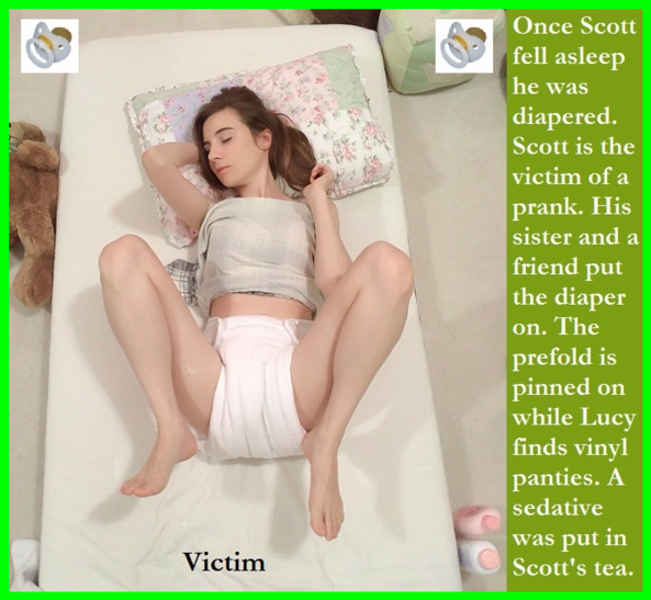 MORE CAPPIES - Five new cappies about diaper wearing adults. Bonus Baby Raven cappie added., Regress,Sedative,Nurse,Diapers, Adult Babies,Feminization,Identity Swap,Sissy Fashion