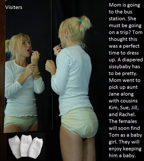 Nappy News - Exciting new Baby Butch cappies about wearing nappies., Nappy,Sissybaby,Dominate,Nanny, Adult Babies,Feminization,Identity Swap,Sissy Fashion