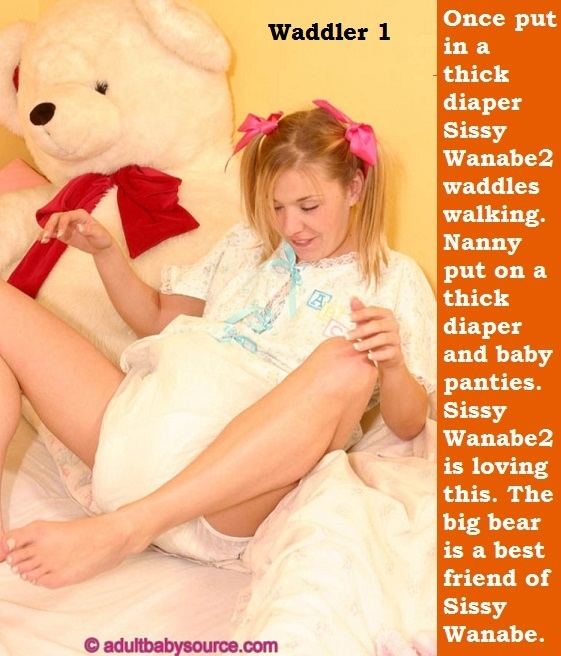 Fun Time 6 - Four Sissy Kiss members are captioned having a fun time., Diaper,Dominate,Sissybaby,Mommy, Adult Babies,Feminization,Identity Swap,Sissy Fashion
