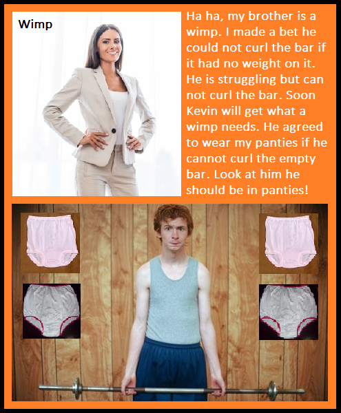 Two More - Could you be a sissybaby or a pantyboy? Read more to find out what you like best., Panty,Wimp,Sissy,Diaper, Adult Babies,Feminization,Humiliation,Diaper Lovers
