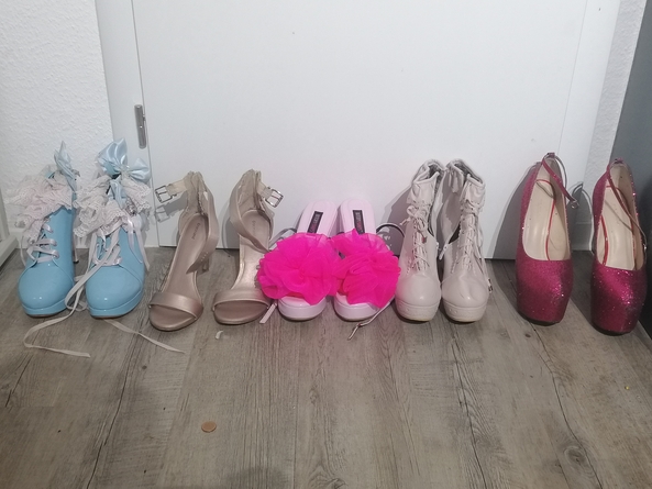 A little heel collection - My heels are between 8cm and 20cm., heels,high heels,sissy,sissy heels,lockable heels, Feminization,Sissy Fashion