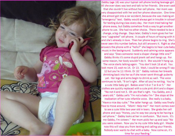 Cell Phone Lover, regression, Magical Change