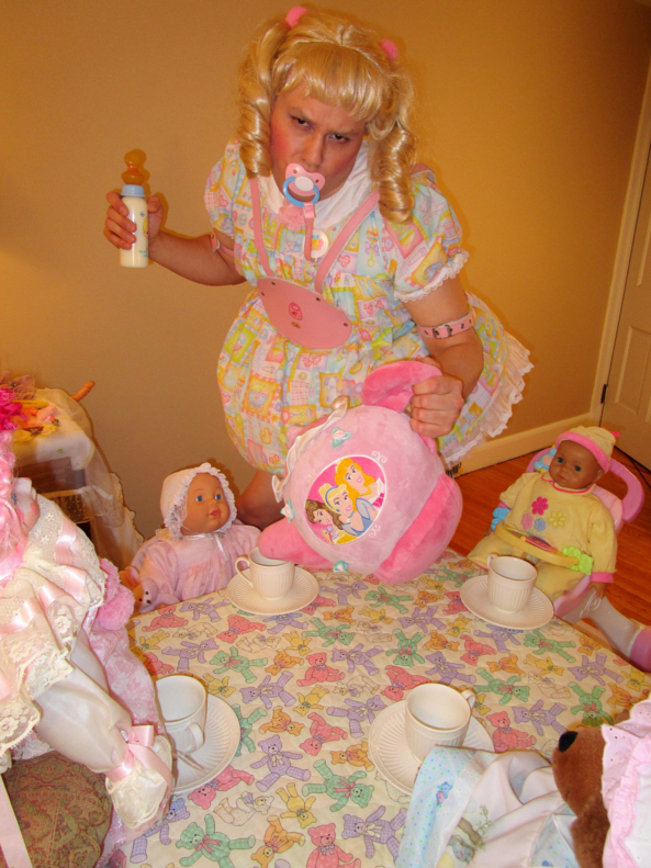 Sissybaby Tea Party, Fanny Mattie,Fanny Matty,fmatty,tea party,petticoat punishment,nursery discipline,humiliation, Adult Babies,Thumb Sucking,Feminization,Dominating Mistress Or Master,Sissy Fashion,Spankings,Dolled Up