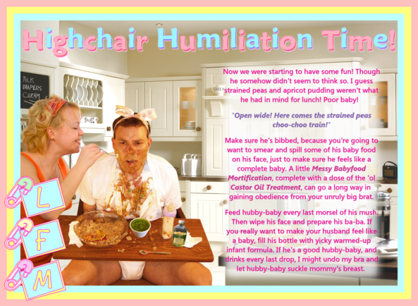HIGHCHAIR HUMILIATION TIME! - 