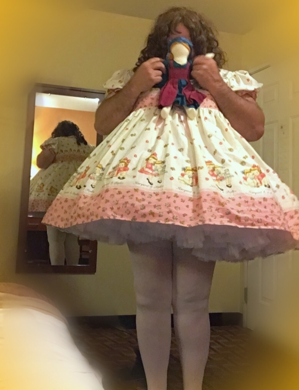 Some new piccies and edits. - Recent piccies of new dresses by AnneMarie, Leanne’s Pretty Dresses, and Barbara Tam, Pretty dresses,Photoshop,Easter, Sissy Fashion