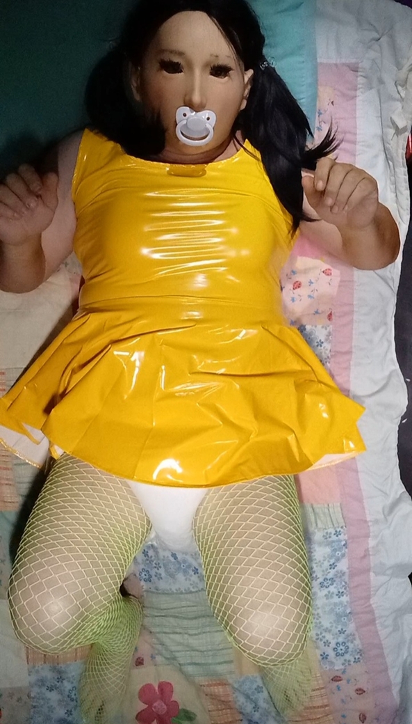 PVC Sissy Baby, Adult Sissy Baby , Adult Babies,Feminization,Dominating Mistress Or Master,Diaper Lovers