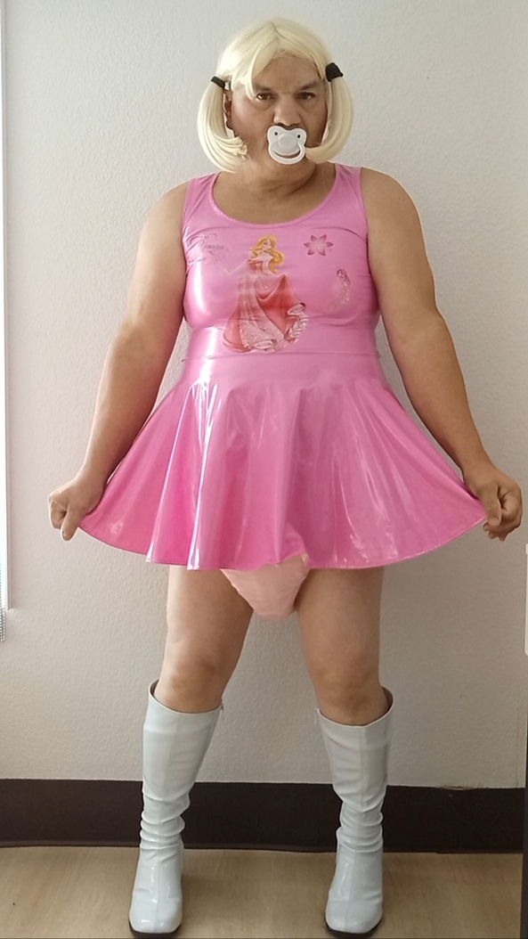 Aurora Dress 2, Adult Sissy Baby , Adult Babies,Feminization,Dominating Mistress Or Master,Diaper Lovers