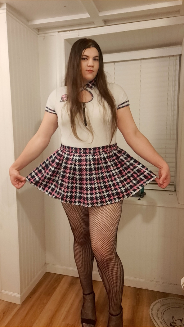 Sissy Baby's 1st Makeup Success - This Sissy Baby Showing Off Their First Succesful Makeup Attempt and Their Favorite Onesie, Sissy,baby,abdl,makeup,schoolgirl, Adult Babies,Feminization,Wetting The Bed,Diaper Lovers
