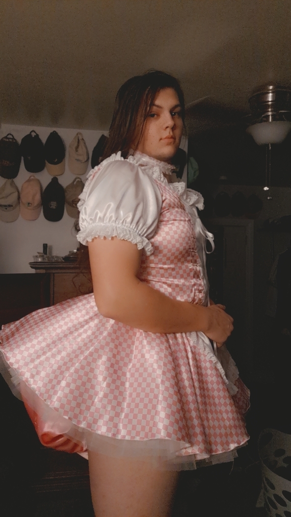 New Sissy Status Unlocked - Properly Dressed as a Sissy for the first time, Sissy,abdl,waddle,spreader,dress,dressup, Adult Babies,Feminization,Sissy Fashion,Wetting The Bed,Diaper Lovers,Dolled Up