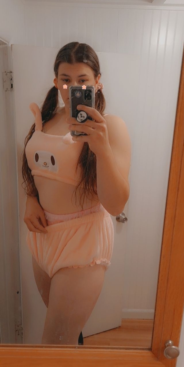 Baby Bunny - Cute Sissy Bunny with a Full Nappy, sissy,abdl,bunny,pink,diaper, Adult Babies,Feminization,Diaper Lovers