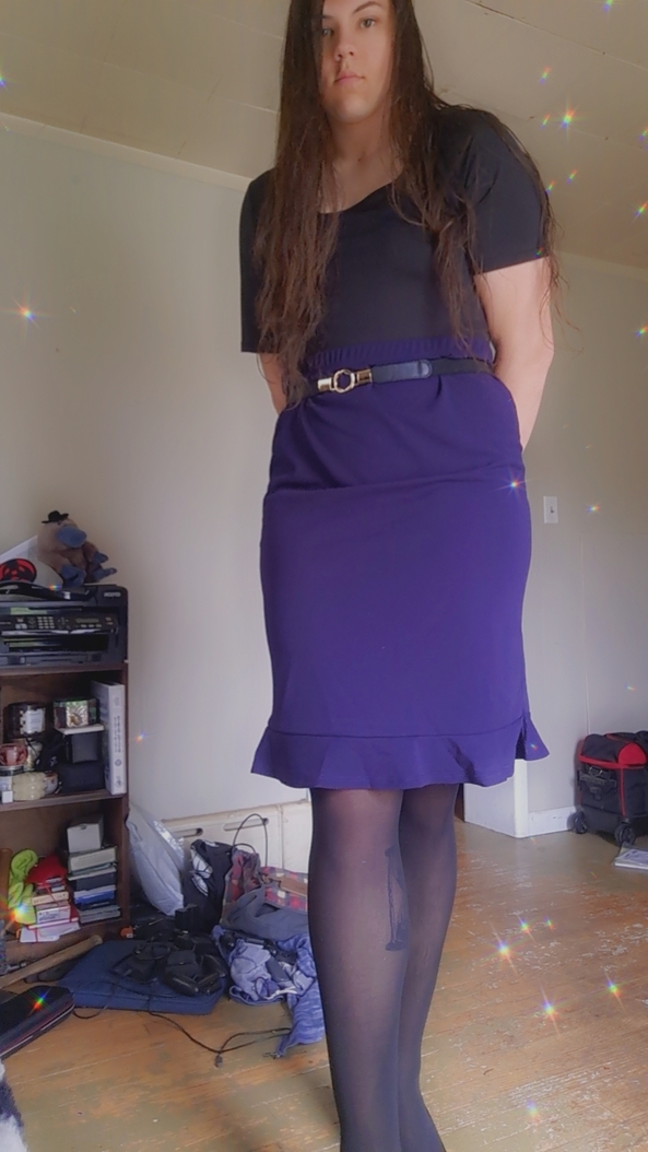 New Clothes and Nerves - Got some new clothes and am a bit nervous if I wanna show the rest of the world., Sissy,crossdressing,shopping,morning,nervous, Feminization,Str8 Orientation,Dolled Up