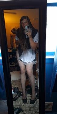 Sissy Maid  - Sissy in a Cute Maid Dress, sissy,maid,cosplay, Feminization,Sissy Fashion,Bisexual Orientation,Dolled Up