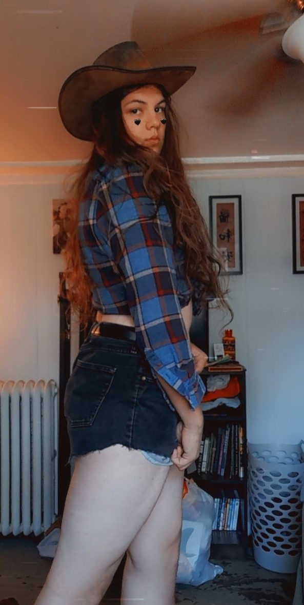 Cowboy or Cowgirl? - Always wanted to be a cowgirl, realized I could be, sissy,cowgirl,cute, Feminization,Bisexual Orientation,Dolled Up