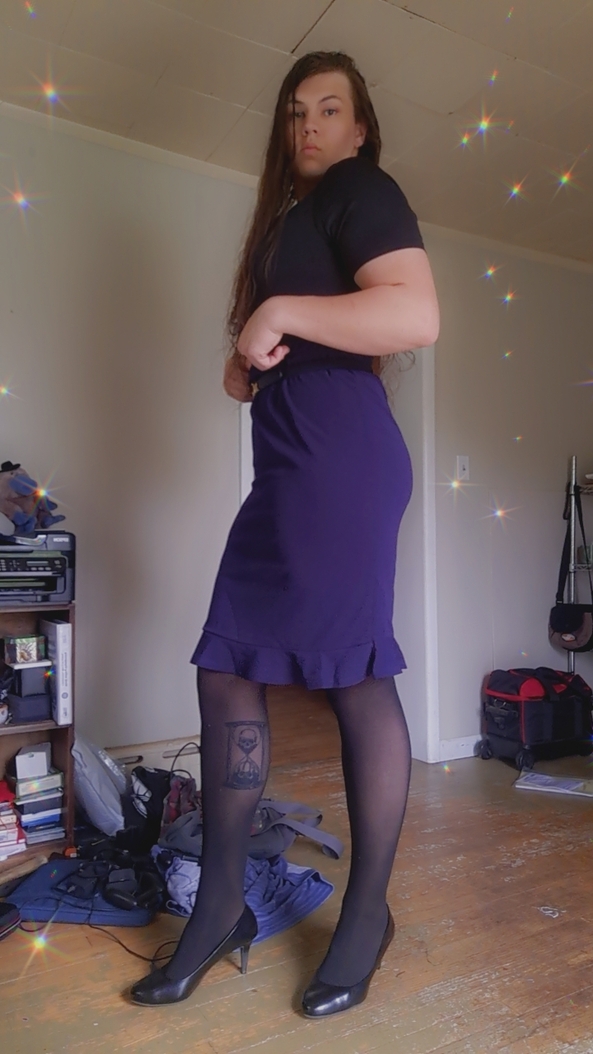 New Clothes and Nerves - Got some new clothes and am a bit nervous if I wanna show the rest of the world., Sissy,crossdressing,shopping,morning,nervous, Feminization,Str8 Orientation,Dolled Up