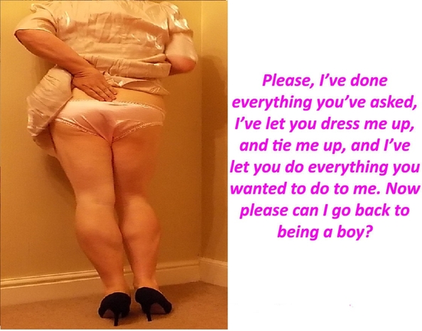 Male days are numbered - Sissy life beckons, satin sissy feminisation forced, Sissy Fashion,Feminization