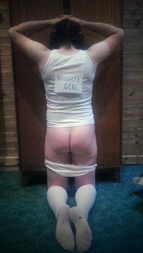 Click here to see the image in full size. Stool of Shame - Time for a punishment, gallery, , sissy,harriet,schoolgirl,school uniform,knickers,panties,mouth soaping,corner time,punishment,humiliation, Wetting The Bed,Spankings,Sissy Fashion,Feminization