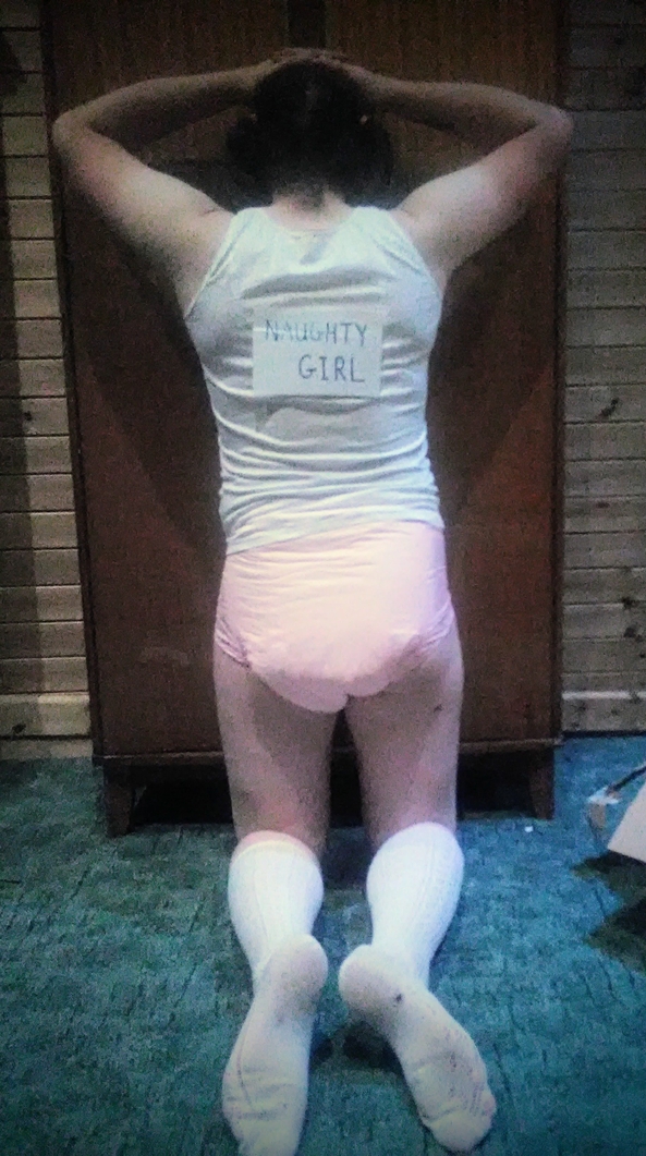 Click here to see the image in full size. Stool of Shame - Time for a punishment, gallery, , sissy,harriet,schoolgirl,school uniform,knickers,panties,mouth soaping,corner time,punishment,humiliation, Wetting The Bed,Spankings,Sissy Fashion,Feminization