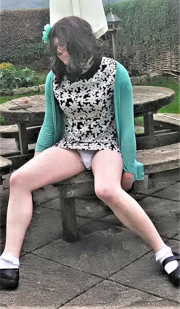 sunday best - all dressed up, knickers,dress,sissy,harriet,upskirt, Sissy Fashion,Feminization,Dolled Up