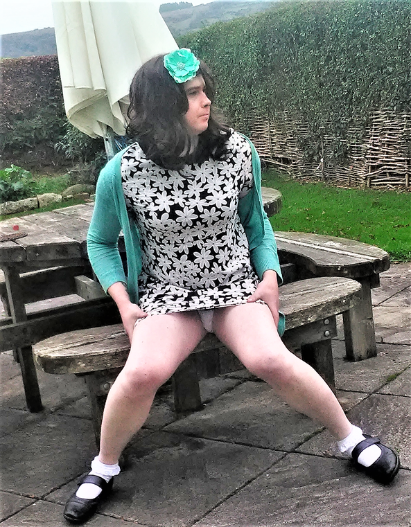 sunday best - all dressed up, knickers,dress,sissy,harriet,upskirt, Sissy Fashion,Feminization,Dolled Up