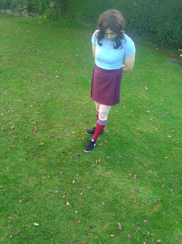  Harriets P.E lesson - Last lesson of the day :), harriet,sissy,LG,schoolgirl,school uniform,knickers,gym knickers, Sissy Fashion,Feminization