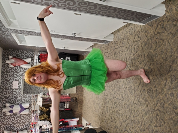 Ballerina Dressup - Me in corsets, tutus and wigs at Lover's Lane, ballerina,ballet,drag,tutu, Quick Change,Feminization,Increased Sexuality,Sissy Fashion,Dolled Up,Str8 Orientation