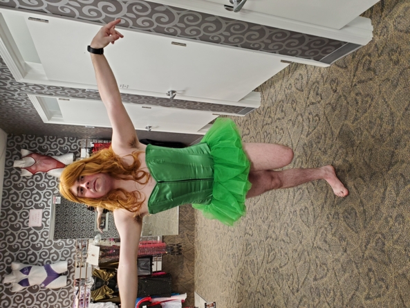 Ballerina Dressup - Me in corsets, tutus and wigs at Lover's Lane, ballerina,ballet,drag,tutu, Quick Change,Feminization,Increased Sexuality,Sissy Fashion,Dolled Up,Str8 Orientation