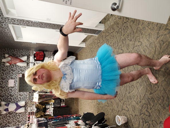 Ballerina Dressup - Me in corsets, tutus and wigs at Lover's Lane, ballerina,ballet,drag,tutu, Quick Change,Feminization,Increased Sexuality,Sissy Fashion,Dolled Up,Str8 Orientation