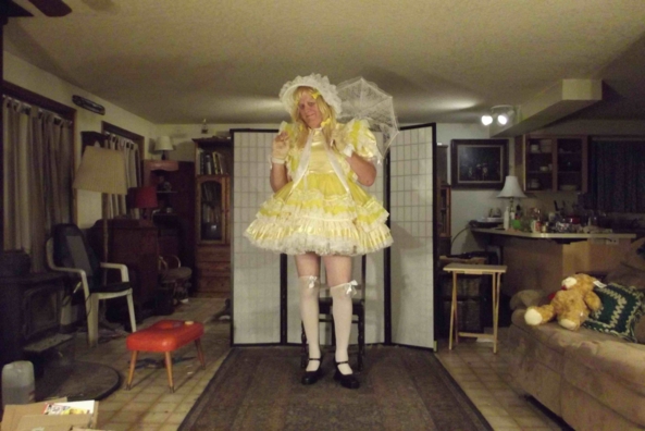 Don't call me Yellow pilgrim..., sissy,crossdress,, Feminization,Dolled Up,Sissy Fashion