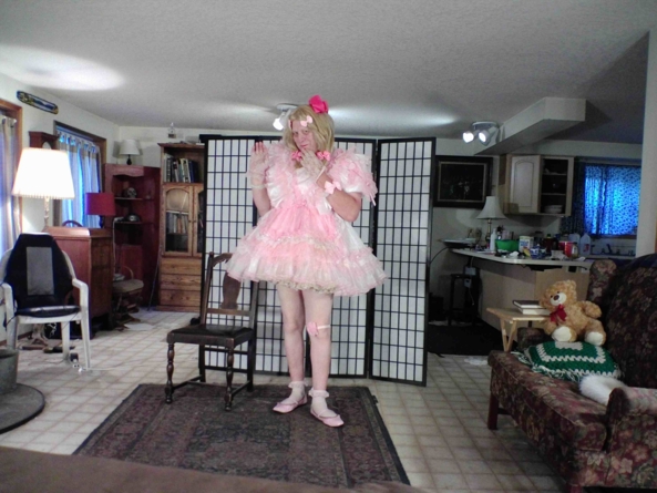 Pink can be oh so prissy, pink,prissy,party_dress, Dolled Up,Sissy Fashion,Feminization