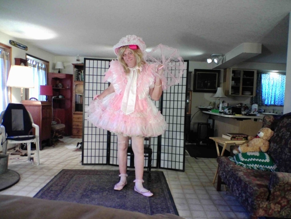 Typical Joan -  Prissy, and perhaps Pretty?  in Pink., prissy,pink,, Feminization,Sissy Fashion,Dolled Up