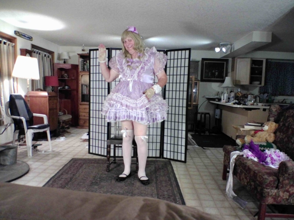Roses are Red, violets are purple - sugar is sweet, and so's Maple Surple  :), sissy,lavender,, Feminization,Dolled Up,Sissy Fashion