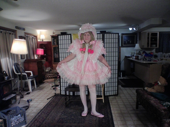 Prissy and Pink but I think, Pretty - my most absolutely fem dress, sissy,fashion, Feminization,Sissy Fashion