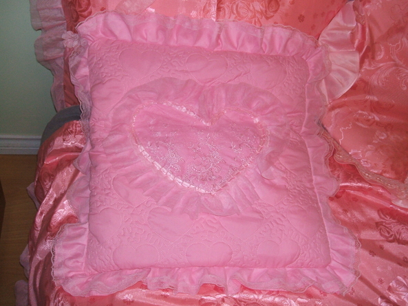 My new sissy bed! - Pics of my new sissy bed., bed,bedding,sissy,princess,prince,Prince51,pillow,pillows,pink, Feminization,Sex Toys,Sissy Fashion,Gay Orientation,Dolled Up