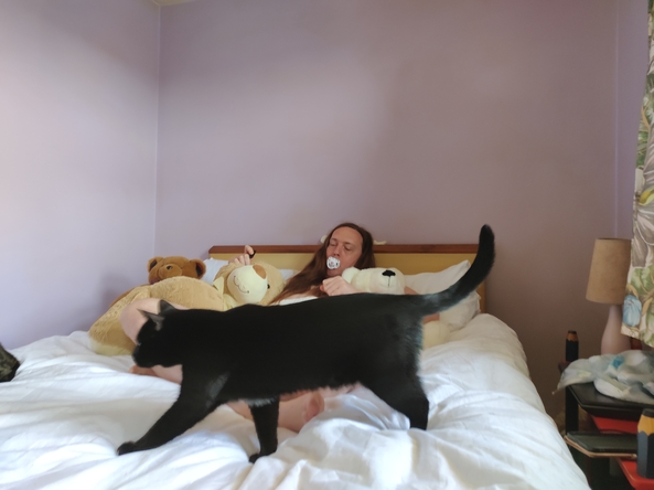 To hot for clothes  - Staying in not wearing clothes , Abdl, Diaper Lovers,Adult Babies