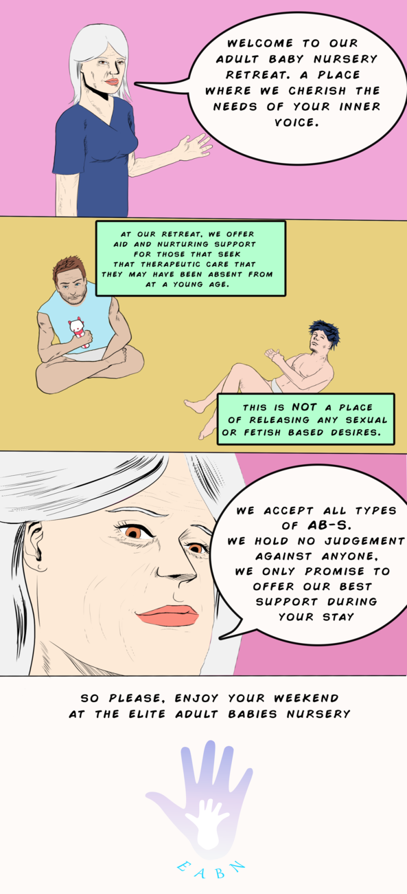 Elite AB Clinic - Elite Nursery and will look forward to you experiencing a luxury life as a Baby for the weekend, #abdl,#adultbaby#adultbabies, Adult Babies,Diaper Lovers