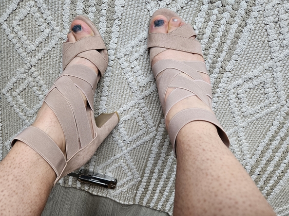 new heels :), heels , Sissy Fashion