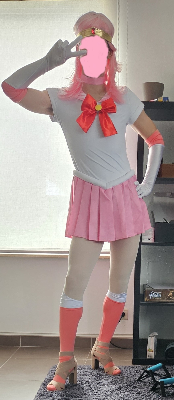 sailor moon cosplay - I've been wanting to dress like this for a long time. at cosplay events i am always jealous of the girls costumes, cosplay,high heels,sailor moon, Dolled Up,Sissy Fashion
