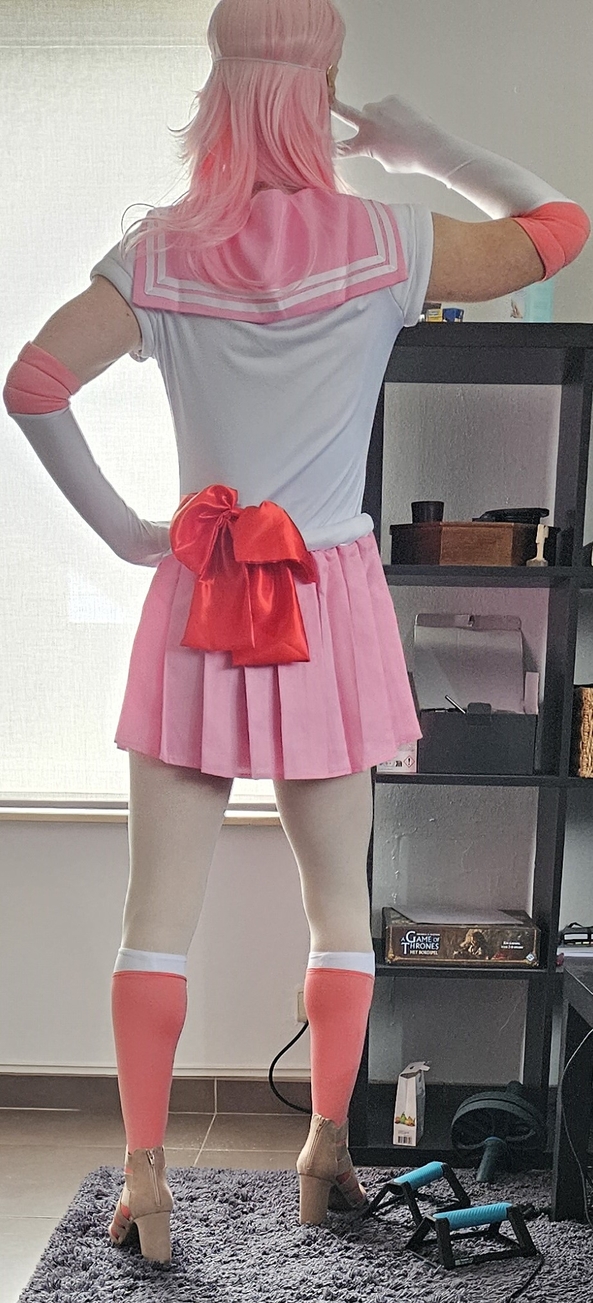 sailor moon cosplay - I've been wanting to dress like this for a long time. at cosplay events i am always jealous of the girls costumes, cosplay,high heels,sailor moon, Dolled Up,Sissy Fashion
