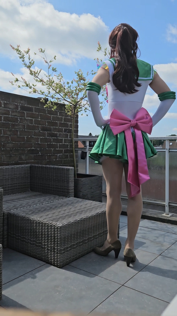 I did a cosplay photoshoot  - then decided to buy an expensive one. how should i show of my new one?, cosplay,high heels,sailor moon, Feminization,Dolled Up,Sissy Fashion