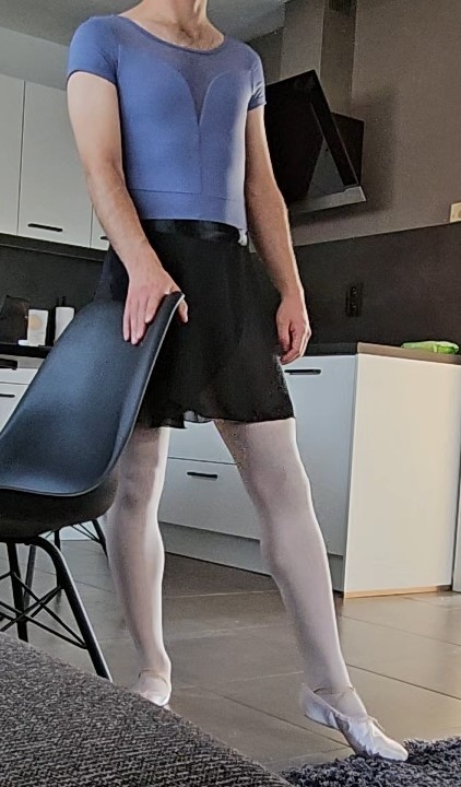 ballet lesson 1 - I found an online ballet course. I'm going to try and do all the lessons. pls cheer me on!, ballet, Feminization