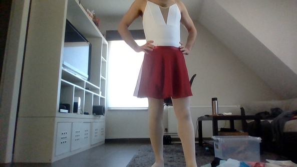 some of my skirts, skirt,ballet,leotard, Feminization,Dolled Up