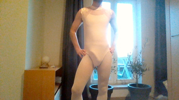 who wants to have a leotard party? - another sample from my collection, ballet,leotard, Feminization,Dolled Up