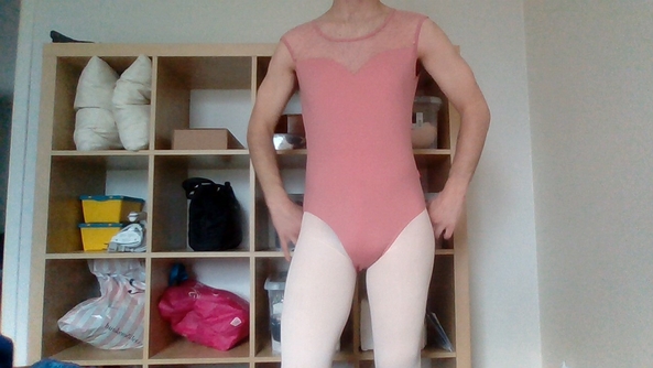 wear the rainbow - I'm wearing 11 different colour ballet skirts, ballet,leotard,skirt, Feminization,Dolled Up
