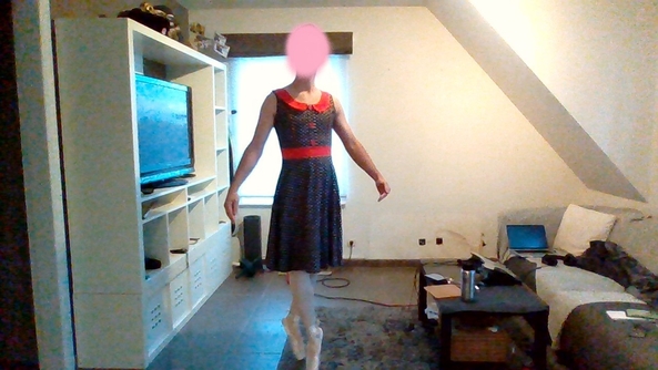 ballet dress - does this dress go well with this leotard?, ballet,leotard,dress,pointes, Feminization,Sissy Fashion,Dolled Up